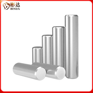 Goupilles cylindriques en acier inoxydable Binda, rainurées, finition brillante, usage général, norme GB119 - Product Image 3