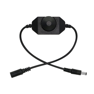 Bộ điều chỉnh độ sáng LED xoay đơn kênh chất lượng cao cho đèn LED dải, DC12V-24V, chất lượng màu sắc cao, tải tối đa 6A 144W - Product Image 1