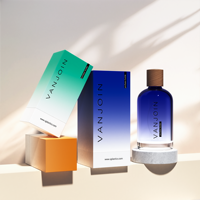 Flacon de parfum vide rechargeable en verre avec bouchon magnétique, format voyage de luxe personnalisé, 30 ml, 50 ml, 100 ml, avec emballage en boîte