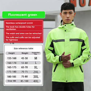 Veste de moto imperméable et coupe-vent personnalisable à la mode pour hommes Imperméable jetable et réutilisable pour <span class=keywords><strong>poncho</strong></span> - Product Image 2