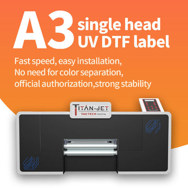 Original Design Custom Manufacture A3 I3200 Printhead UV DTF Transfer Sticker Printer High Speed Multi-function Printing Machine