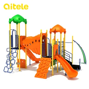 優れた品質のチューブスライド遊び場子供屋外公園機器