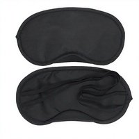 Masque de sommeil en maille élastique 100% polyester occultant pour la méditation, le yoga, coussin pour les yeux confortable
