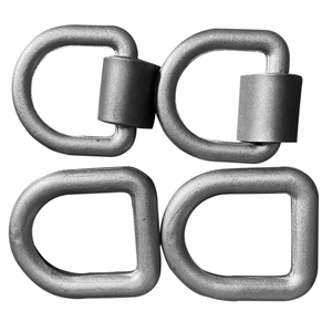 Anneau de fixation pour camion, anneau en D forgé à souder pour conteneur avec support, 7000 Dan - Product Image 3