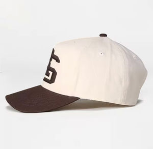Cappellini da Baseball Personalizzati <span class=keywords><strong>in</strong></span> Cotone a 5 Pannelli con Ricamo, Nuovi Cappelli Fitness con Logo Personalizzato per Uomo, Cappello Bicolore con Chiusura Snap Back - Product Image 2