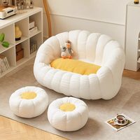 Nouveau modèle 2026 : Fauteuil pouf double étage inclinable pour chambre, balcon et salon
