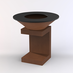 Vente chaude 2026, barbecue multifonctionnel pour la cour, plancha, brasero à bois, cuisson - Product Image 2