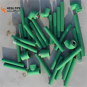 Trung Quốc Nhà máy tùy chỉnh tất cả các loại và màu sắc PPR ống và phụ kiện giá danh sách Thông số kỹ thuật tên của màu xanh lá cây PPR phụ kiện đường ống - Product Image 1