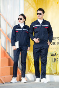 作業服,グリーンユニフォームコットンオーバーオール作業服 - Product Image 5