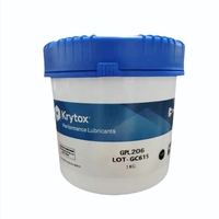 Graisse lubrifiante à base d'huile PFPE résistante à l'oxydation pour conditions de travail extrêmes Dupon Kryto GPL 206 1 kg Haute température