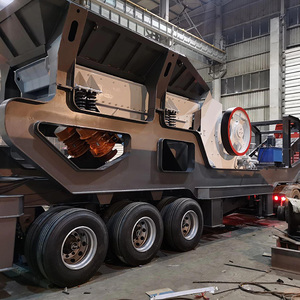 Máquina trituradora de mandíbulas móvil de cono para roca y mineral, equipo de minería de 200 t/h de China - Product Image 2