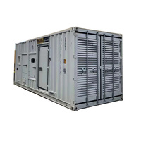 Générateur diesel étanche 1500 kVA avec moteur Weichai Cummins Perkins, groupe électrogène diesel silencieux étanche 1200 kW