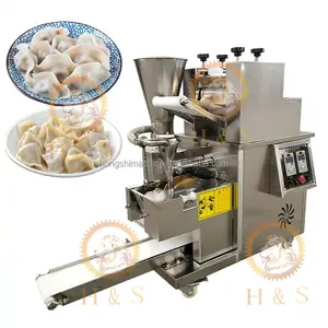 Máquina semiautomática para hacer dumplings, máquina para hacer dumplings para pequeños negocios, restaurante, precio automático