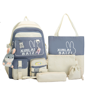 Giá Rẻ Mới Thời Trang 5 Pcs Thiết Lập Trường Ba Lô Công Suất Lớn Waterpoof Tote Ba Lô Cho Trẻ Em - Product Image 6