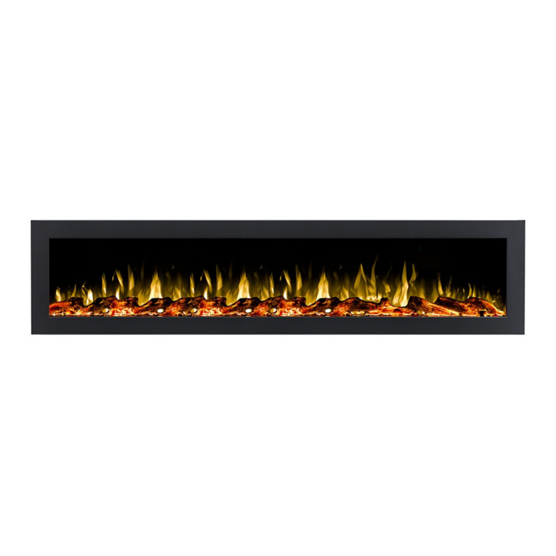 PANSEE Electric Fireplaces French Operated Metal