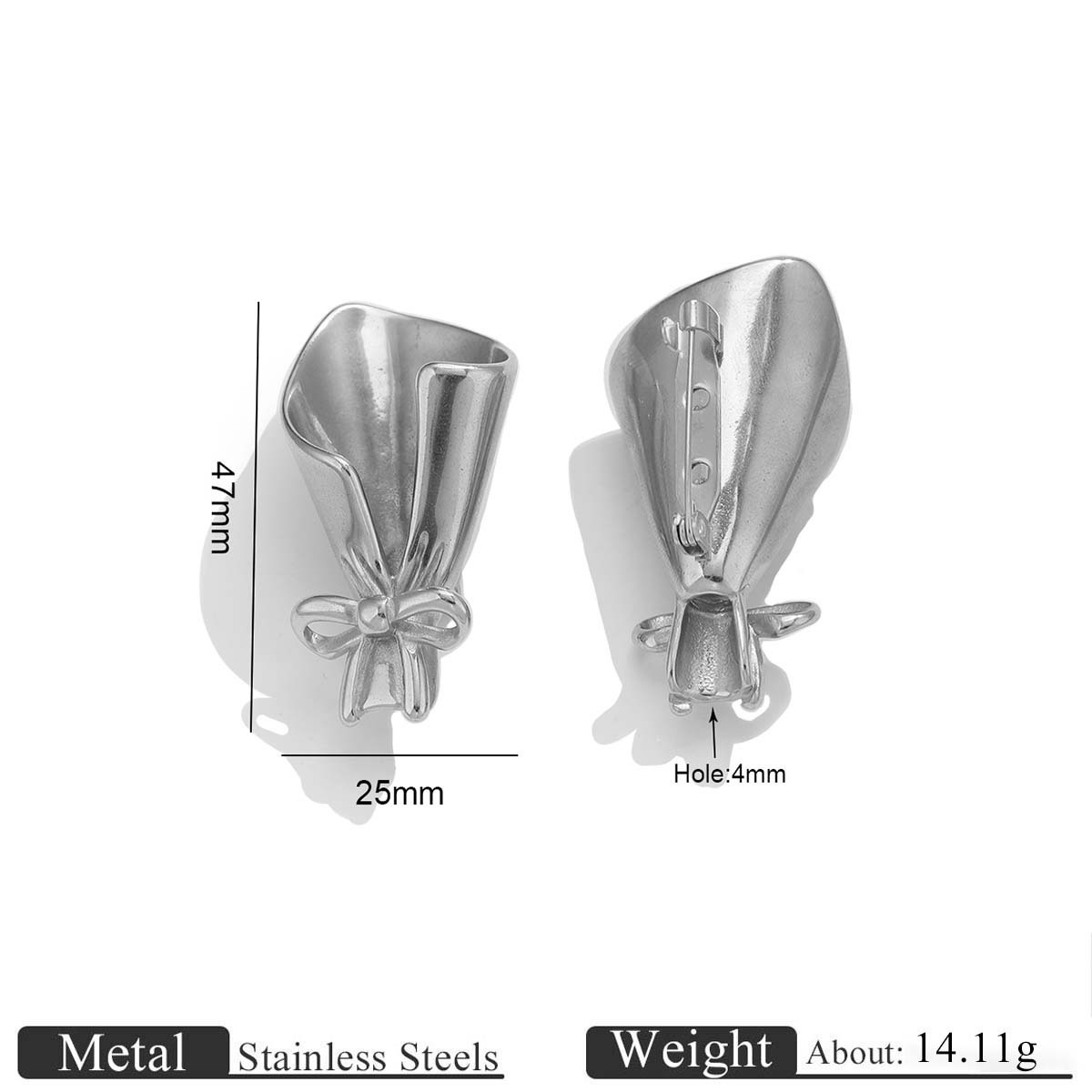 Broche en argent