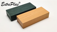 Planches en plastique HDPE recyclé Winstar résistantes aux températures élevées et basses, bois plastique pour l'extérieur