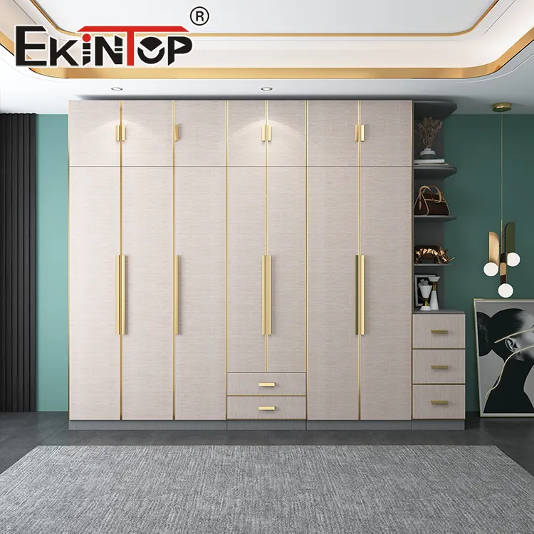 Ekintop Hiện Đại Đồ Nội Thất Nhà Tủ Quần Áo Tủ Tùy Chỉnh Tủ Quần Áo Phòng Ngủ Bộ