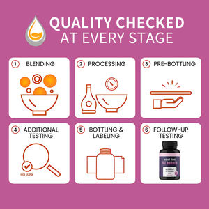 OEMカプセル プライベートラベル ハーブ系ナイトタイムファットバーナー スリムカプセル 大人向け美容製品 - Product Image 3