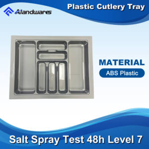 モダン多機能キッチンカウンタートップ食器箸スプーン収納オーガナイザー用品ホルダー引き出し用ABSカトラリートレイ - Product Image 2