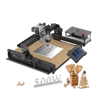 Routeur CNC de bureau 4540 Kit 500W, machine de fraisage et de gravure DIY 3 axes pour bois, acrylique, plastique, atelier domestique et loisirs créatifs