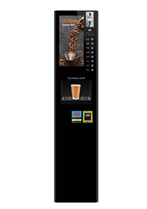 Compresseur instantané automatique entièrement intelligent refroidissant le mach de vente de boisson de jus concentré par glace de 4 saveurs - Product Image 3