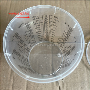 Peinture liquide polyuréthane pour meubles, voitures et bateaux, avec cinq capacités, tasse <span class=keywords><strong>de</strong></span> mélange, couvercle, échelle, filtration automatique des impuretés, AC 220-240V - Product Image 4