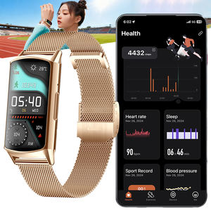 Montre intelligente personnalisée pour femmes hommes avec moniteur <span class=keywords><strong>de</strong></span> fréquence cardiaque oxygène sanguin suivi <span class=keywords><strong>du</strong></span> sommeil contrôle <span class=keywords><strong>de</strong></span> <span class=keywords><strong>la</strong></span> musique rappel <span class=keywords><strong>menstruel</strong></span> météo - Product Image 1