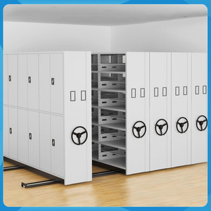 Estanterías Móviles de 5 Niveles, Organizador de Oficina Resistente, Tipo Vertical, Sistema de Almacenamiento de Archivos Rectangular - Product Image 5