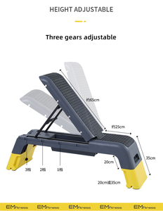 Customized Aerobic <strong>Step</strong> Board Aerobic <strong>Step</strong> Resistance Band Platform Multi-function Adjustable Aerobic <strong>Step</strong> - Product Image 6