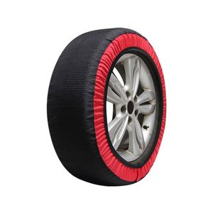 Chaussettes de neige pour pneus de voiture taille XS pour l'hiver, chaînes de neige textiles pour une conduite sécurisée - Product Image 2