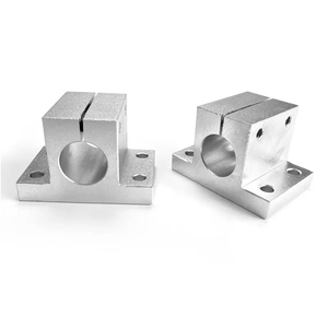 Pack Of 2 Aluminum Shaft <strong>Bracket</strong> Flange Connector <strong>Clamps</strong> Strut <strong>Clamps</strong> <strong>Brackets</strong> For Equipment Stands Side Mounting 10 12 15 16 20 - Product Image 6