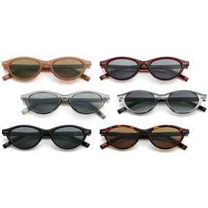 Lunettes de soleil Superhot Eyewear 81214 Fashion 2025, lunettes de soleil ovales en acétate rétro pour hommes et femmes |   Protection UV400 - Product Image 5