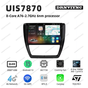 Pantalla de Coche Android 13 UIS7870 de 10.36 Pulgadas, 2K, GPS, DSP, CarPlay, Reproductor de Video Estéreo para Coche, Radio para Volkswagen VW Jetta 2011-<span class=keywords><strong>2018</strong></span> - Product Image 2