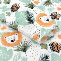 Tissu tissé extensible en popeline de coton biologique à motif personnalisé pour pantalons, vestes, chemises, housses
