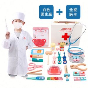 Kit for Girls Pretend Play <b>Doctor</b> <b>Set</b> With Dog Toy Carrying Bag Electronic Stethoscope & Dress up Costume - Product Image 3