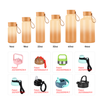 Bouteille d'eau isotherme en acier inoxydable à double paroi personnalisée Everich, bouteille d'eau de voyage avec logo personnalisé et couvercle