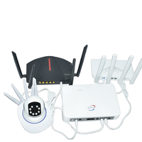 QIXIN QX-700 Mini UPS Charger untuk Kamera dan Router WiFi Cadangan 8 Jam 5V/9V/12V 2A Baterai Output 24V Input 100-240VAC 24W
