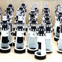 100X 400X 500X Monocular Handheld Polarizing Metallographic Microscope