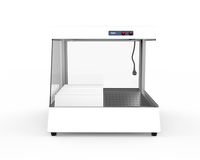 Vente chaude 600W basse puissance frites frites poulet poisson viande lumière électrique puces réchauffeur Machine avec collecteur d'huile usée