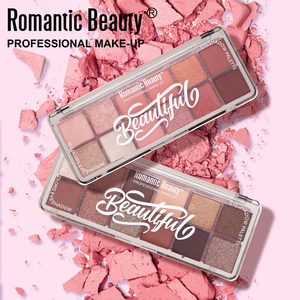 12-color Matte Pigment <strong>Eyeshadow</strong> <strong>Palette</strong> Affordable Multichrome Eye Shadow Natural Glitter <strong>Eyeshadow</strong> Palet Dry Eye Shadow Makeup - Product Image 2