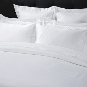 Juego <span class=keywords><strong>de</strong></span> <span class=keywords><strong>cama</strong></span> <span class=keywords><strong>de</strong></span> algodón 100% personalizado <span class=keywords><strong>para</strong></span> Hotel, ropa <span class=keywords><strong>de</strong></span> <span class=keywords><strong>cama</strong></span> doble, color blanco, a la moda - Product Image 2