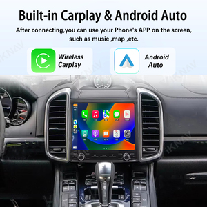หน้าจอสัมผัสวิทยุติดรถยนต์ขนาด 8.8 นิ้ว แบบ OEM สำหรับ Porsche Cayenne ปี 2010-2017 ระบบ Android เครื่องเสียงติดรถยนต์ GPS ไร้สาย รองรับ Carplay - Product Image 2