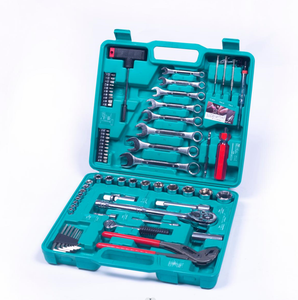 68 pcs màu xanh lá cây trường hợp Millwaukee kết hợp cơ khí tay công cụ thiết lập hộp với Máy bơm nước plier - Product Image 1