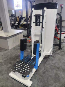 Estación multifunción Booty Builder Pendulum Squat Machine Hip Trust Plate Loaded Trainer Combo para clubes de fitness y gimnasio - Product Image 5