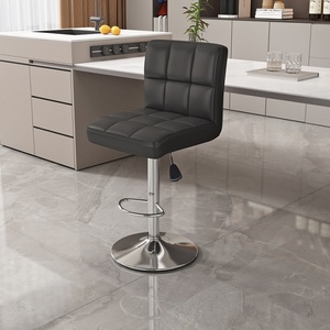 Taburete de Bar de Metal Resistente Estilo <span class=keywords><strong>Italiano</strong></span>, Base Ecológica y Duradera, Muebles Comerciales Modernos para Comedor, Hotel, Bar y Restaurante - Product Image 5