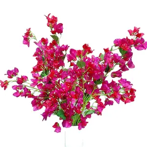 فروع Bougainvillea الاصطناعية لـ ، عداء الطاولة ، الديكور الداخلي والخارجي-30 بوصة (الفوشيه)