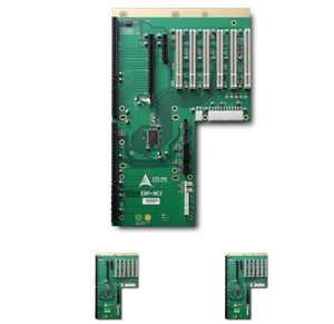 Adlinktech EBP-9E2 Industrial Passive Backplane 1 PICMG CPU 1 PCIe X16 1 PCIe X4 6 PCI Slots ATX Power Support for IPC 9-Slot De - Product Image 2