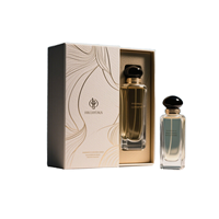 Boîte cadeau coulissante en carton rigide avec logo personnalisé, pelliculage mat, gaufrage, pour perruques, avec poignée en ruban et doublure en éponge