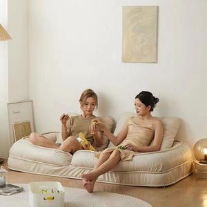 โซฟาเบดพับได้รูปทรงวงรีสำหรับคน ยี่ห้อ Human Doghouse บุด้วยโฟมโพลียูรีเทน เหมาะสำหรับผู้ใหญ่ ใช้ในห้องนั่งเล่น สไตล์ทาทามิ - Product Image 5